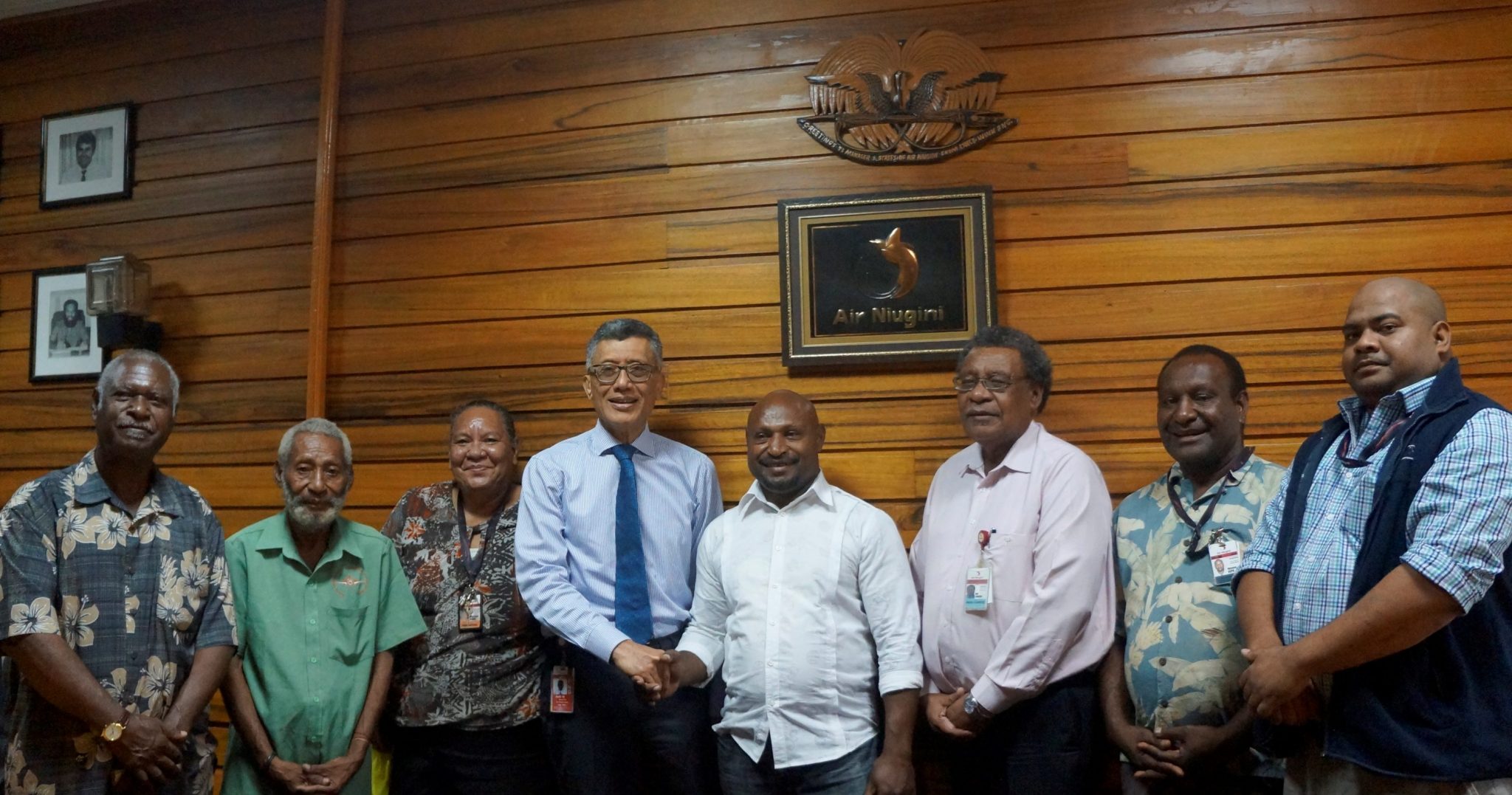 Air Niugini congratulates new NAEA Executives