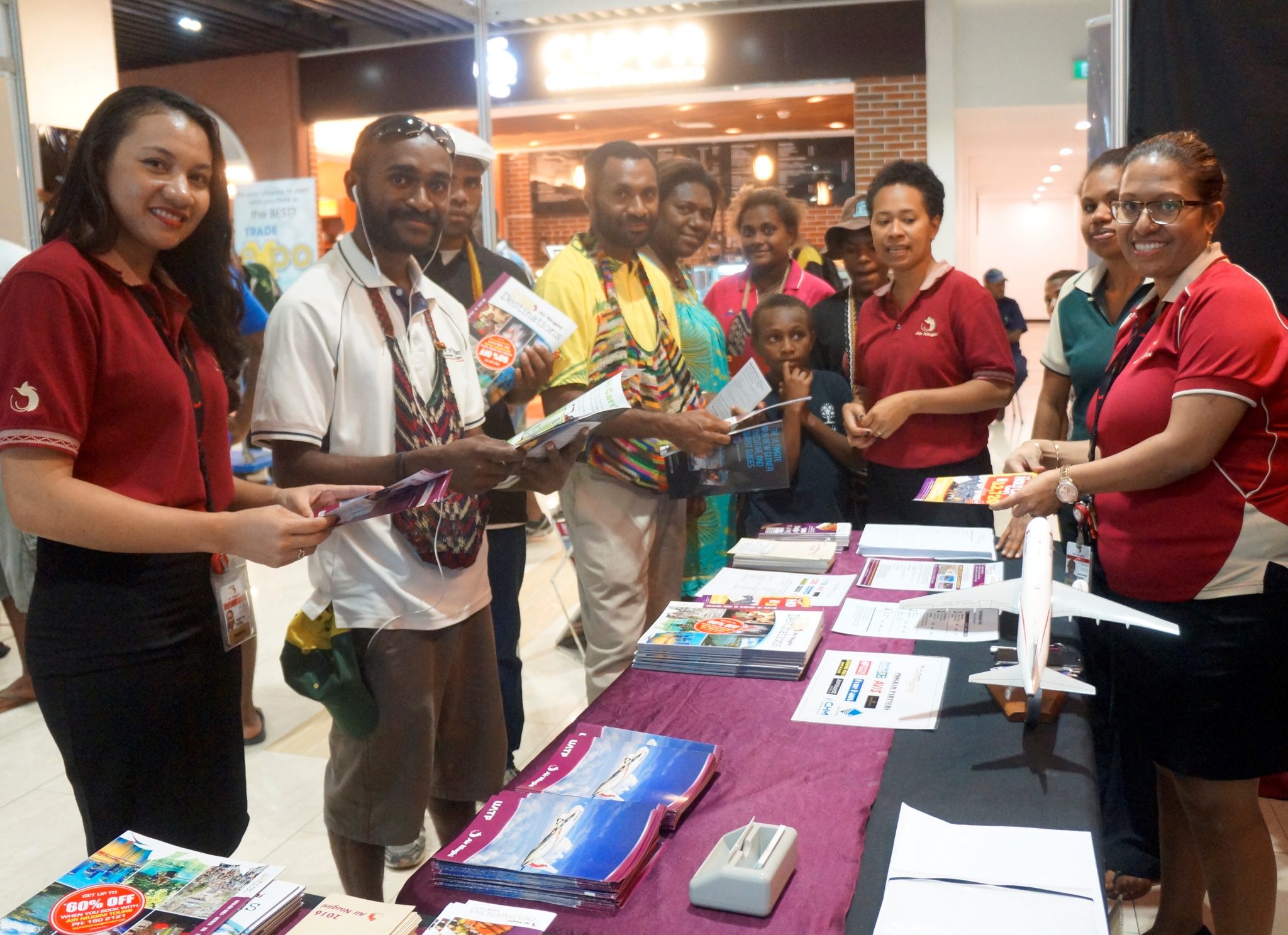 Air Niugini participates at first Vision City Trade Expo