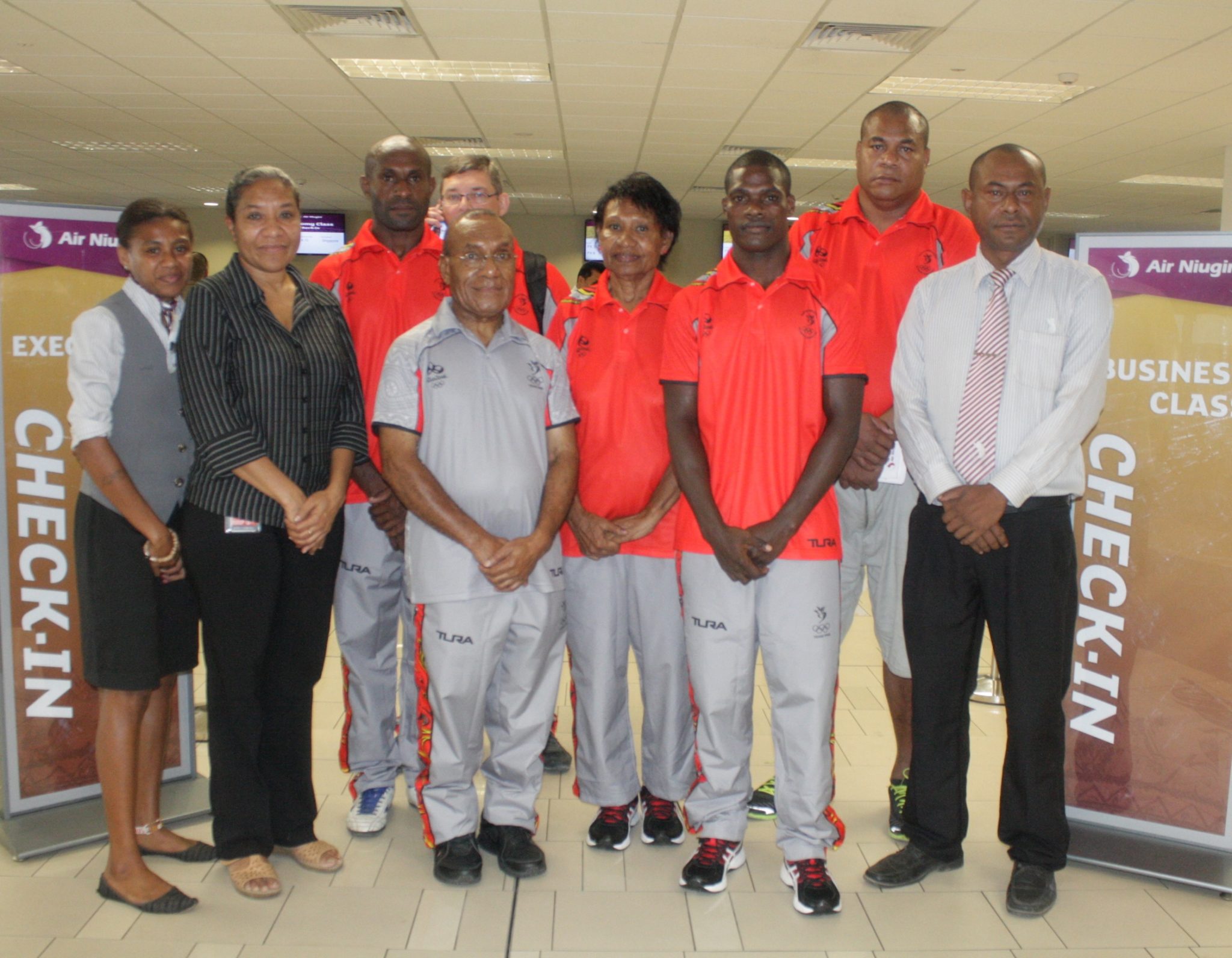 Air Niugini supports Team PNG to to Rio Games