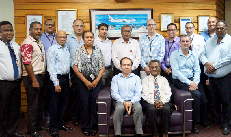 Prayer meeting to dedicate Air Niugini staff and management