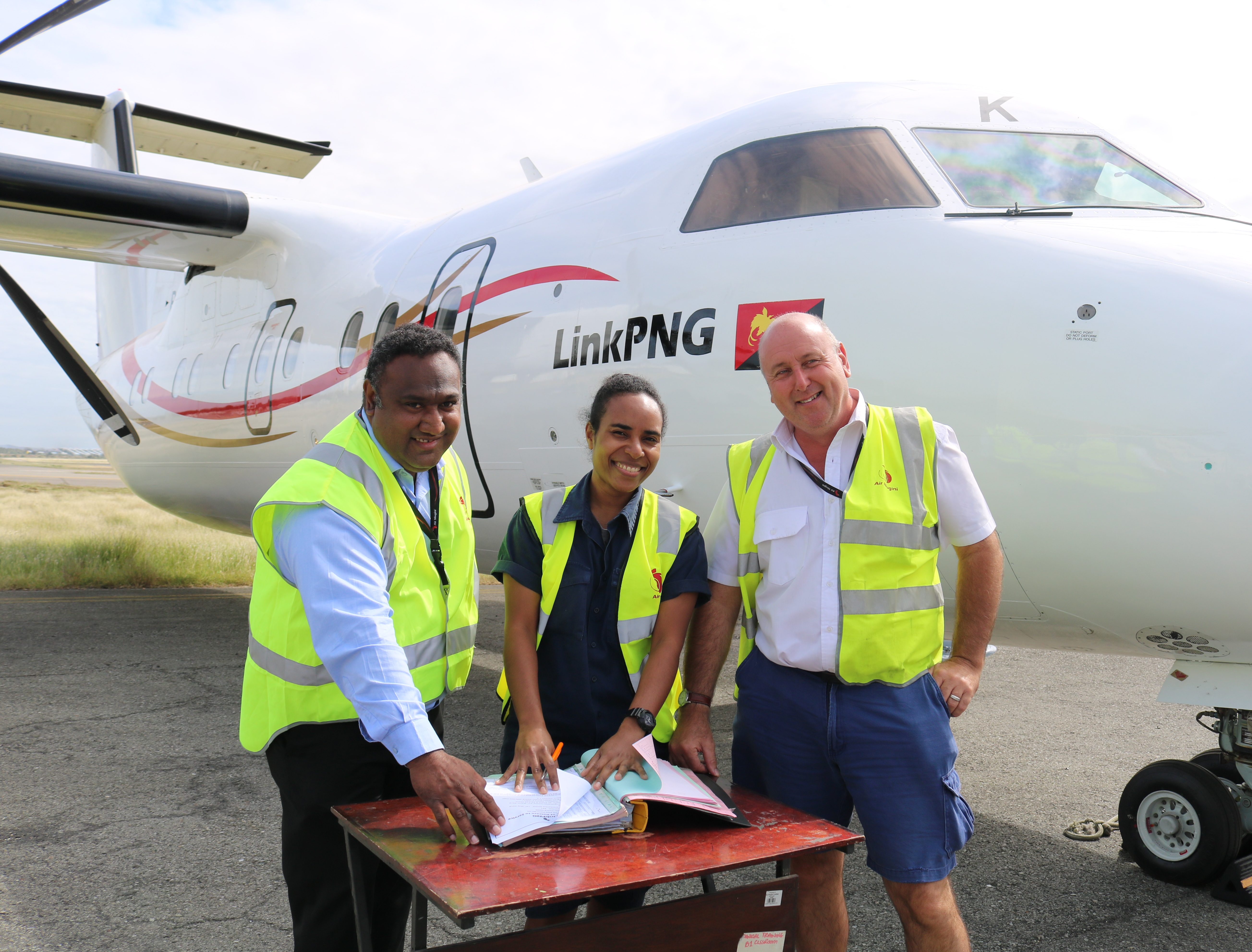 FIRST FEMALE LICENSED AIRCRAFT MAINTENANCE ENGINEER (LAME) ON DASH